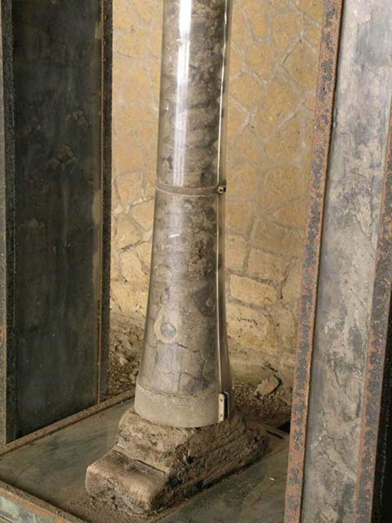 III.10, Herculaneum, June 2005. Press. Photo courtesy of Nicolas Monteix.