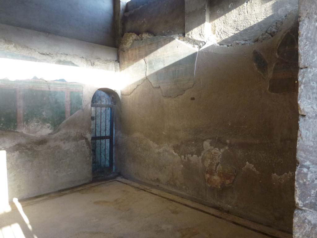 III.19/18/1 Herculaneum, October 2012. Room 3, looking towards north-east corner and east wall. Photo courtesy of Michael Binns.