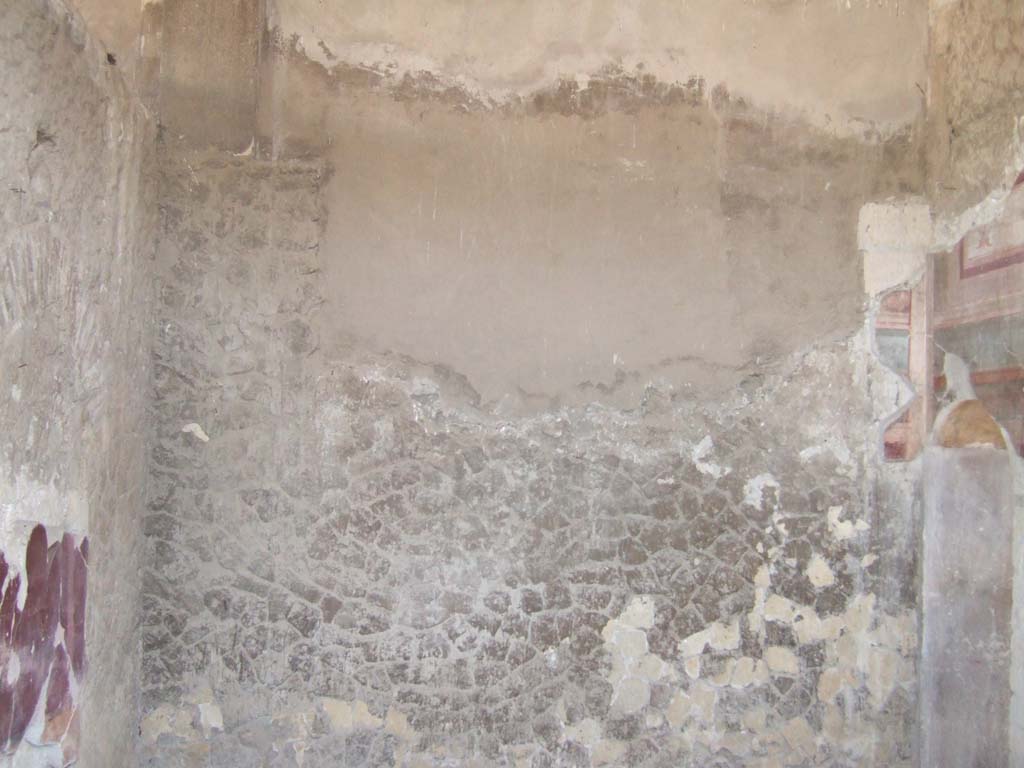 III.19/18/1, Herculaneum, May 2006. Room 4, north wall of tepidarium.
