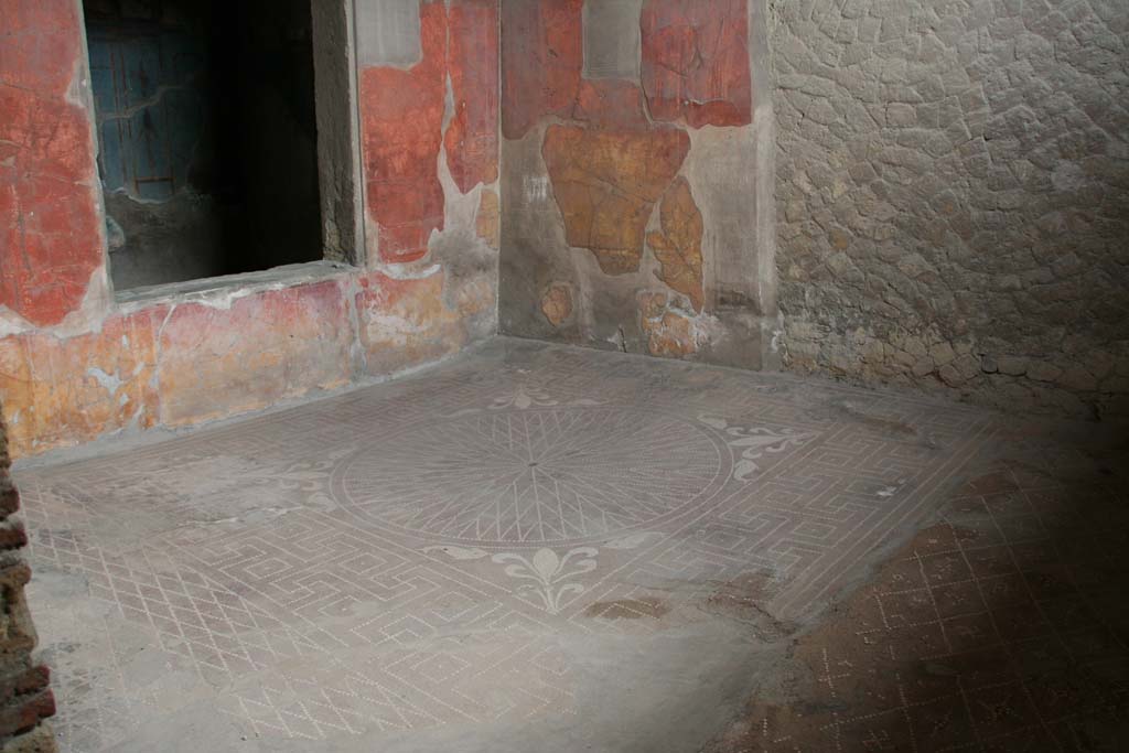 V.1, Herculaneum. April 2013. Room 6, looking across flooring towards north-east corner. Photo courtesy of Klaus Heese.