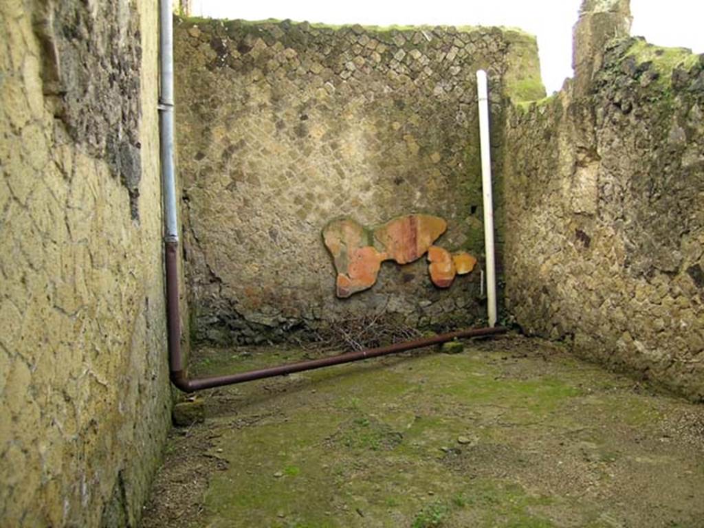 V.11, Herculaneum. May 2005. South wall of rear room, on west side of tablinum. 
Photo courtesy of Nicolas Monteix.

