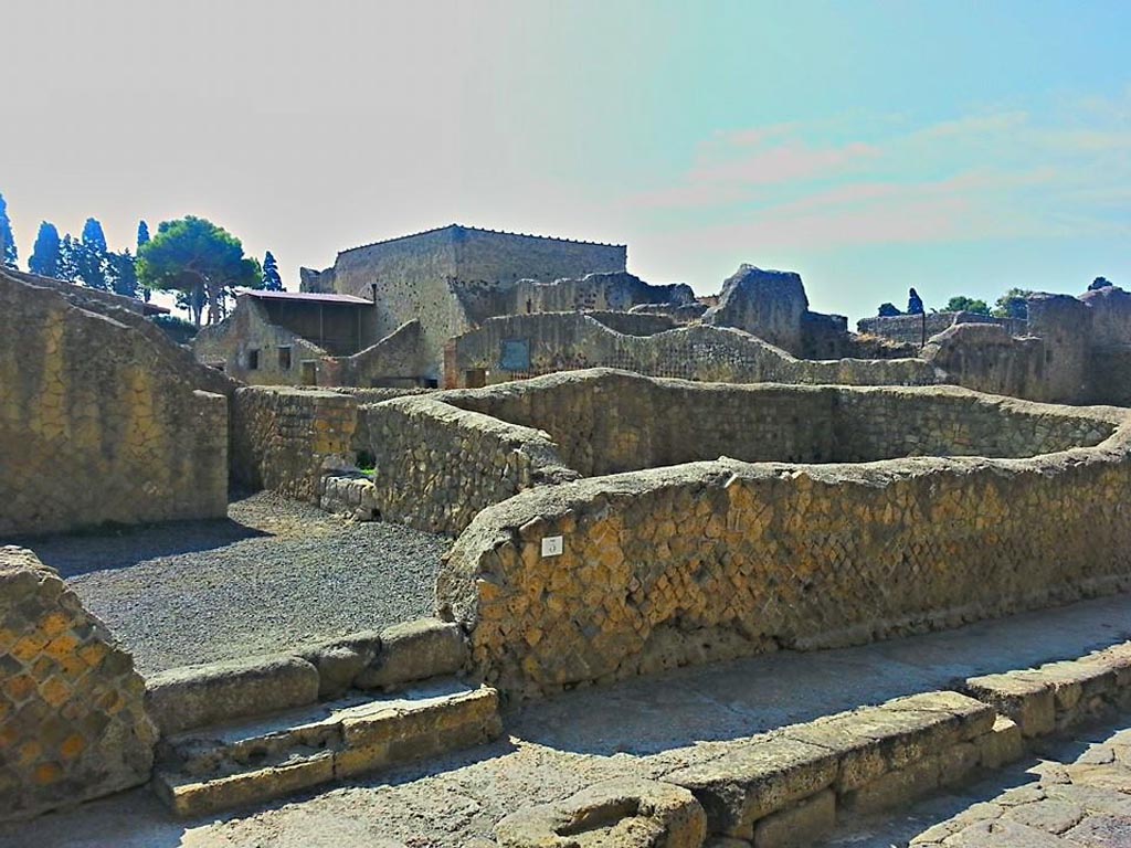 VI, 3 Herculaneum, photo taken between October 2014 and November 2019.
Looking south-east towards entrance doorway. Photo courtesy of Giuseppe Ciaramella.