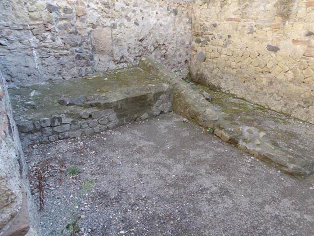 VII.2 Herculaneum. September 2015. Room 2, looking east in kitchen area. Photo courtesy of Michael Binns.