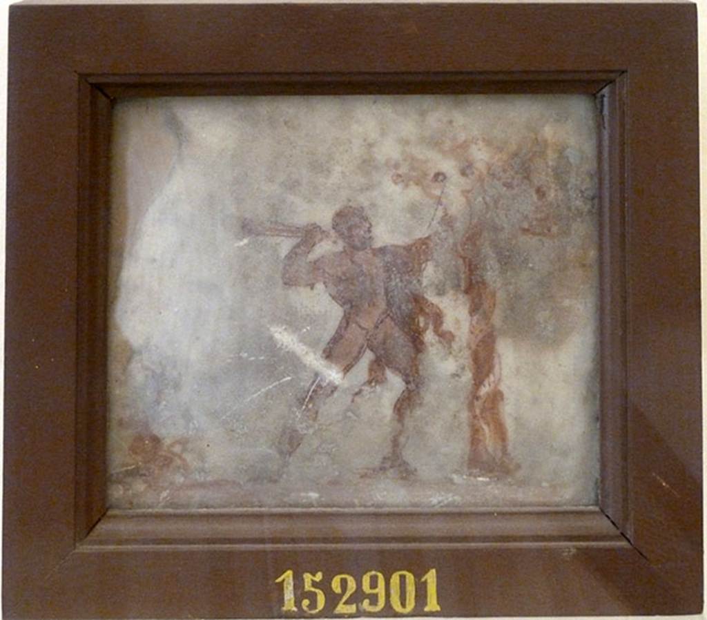 Ins. Orientalis I, 1, Herculaneum. Peristyle. Painting on marble of Hercules and the Hydra.
Now in Naples Archaeological Museum. Inventory number 152901. See Sampaolo V. and Bragantini I., Eds, 2009. La Pittura Pompeiana. Electa: Verona, p. 118, 13a.