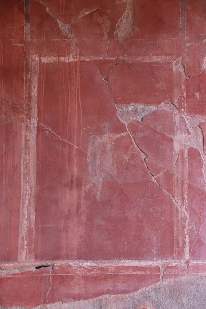 Ins. Or.I.2, Herculaneum. October 2020. Upper east wall, painted panel. Photo courtesy of Klaus Heese.