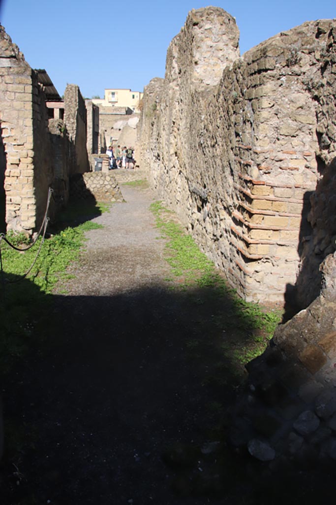 Ins Or II.3 Herculaneum, October 2022. 
Looking west from east end. Photo courtesy of Klaus Heese.
