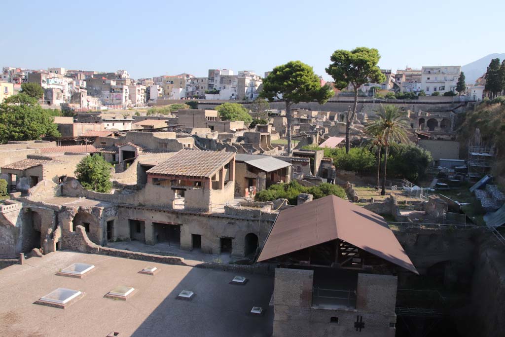 Herculaneum, September 2021. Looking north across eastern side of site. Photo courtesy of Klaus Heese.